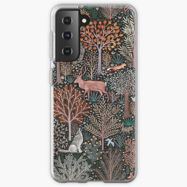Forest animals - les animaux de la fôret Samsung Galaxy Soft Case