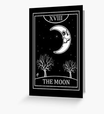 The Moon Tarot Greeting Card