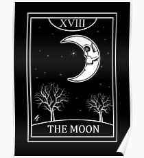 The Moon Tarot Poster