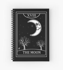 The Moon Tarot Spiral Notebook