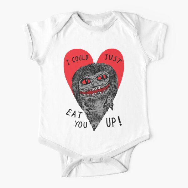 Eat You Up Short Sleeve Baby One-Piece