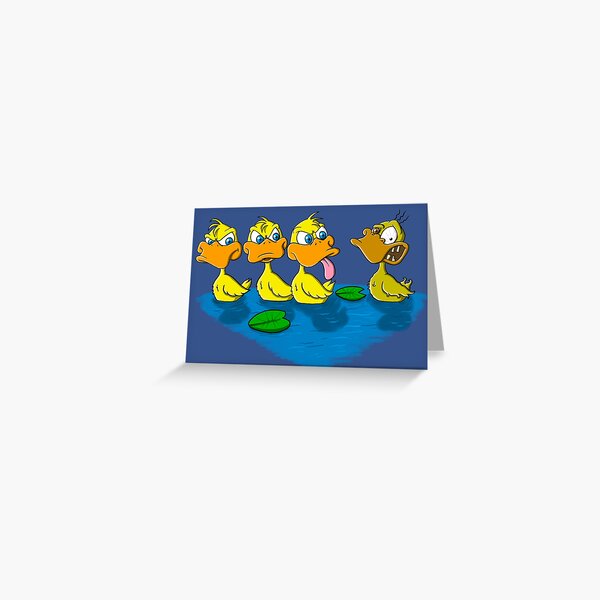 Ugly duckling, ugly duck, duck swimming, duck family, funny duck shirt |  Sticker