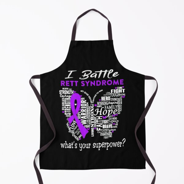 Item preview, Rett Syndrome Warrior Butterfly I Battle Rett Syndrome What's Your Superpower designed and sold by TerrellOneal.