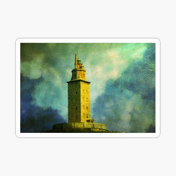 Tower of Hercules Sticker
