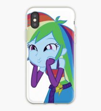MLP Rainbow Dash Equestria Girl iphone 6 plus phone case iPhone Case