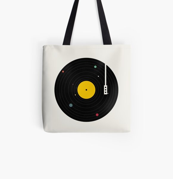 Music Everywhere All Over Print Tote Bag