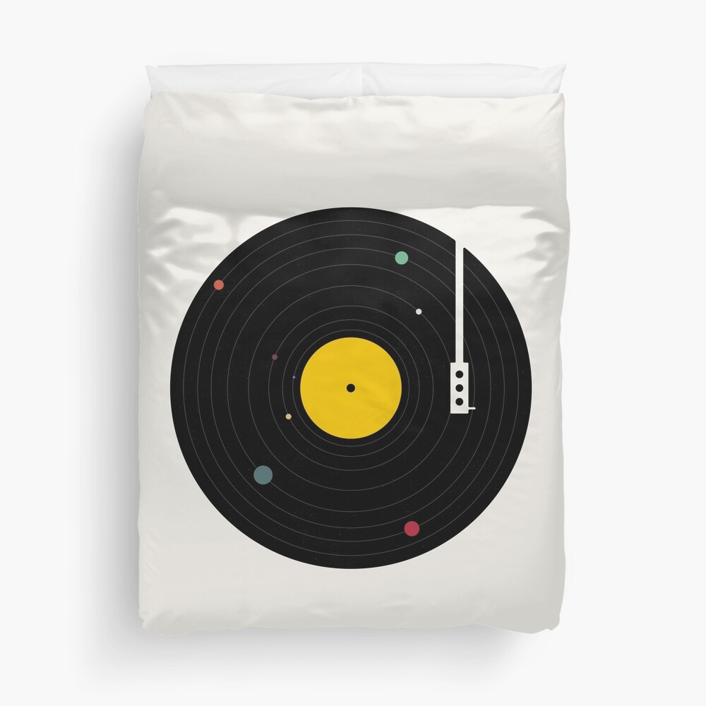 Music Everywhere Duvet Cover