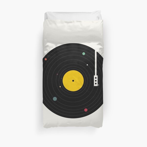 Music Everywhere Duvet Cover