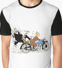 Tintin + Moto Dupond/Dupont Graphic T-Shirt