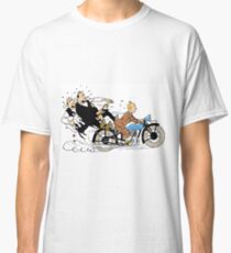 Tintin + Moto Dupond/Dupont Classic T-Shirt