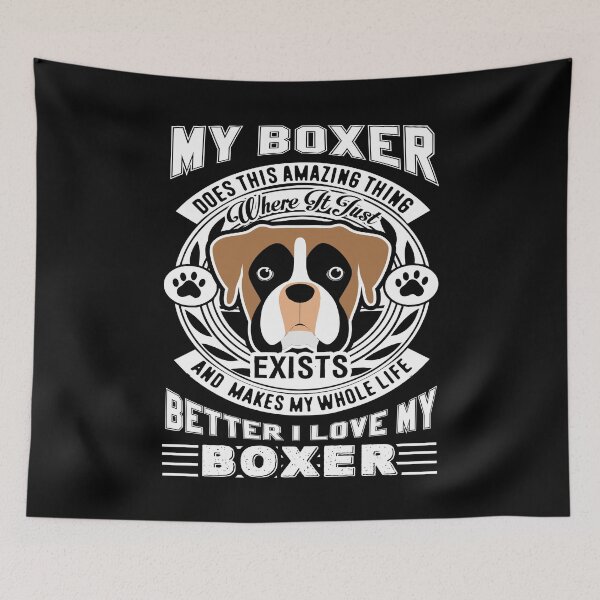 Item preview, I Love My Boxer designed and sold by UnknownArtistt.