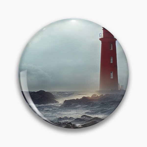 Item preview, Red Lighthouse of the Sea designed and sold by datagod.