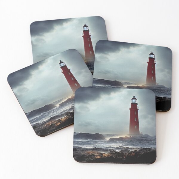 Item preview, Red Lighthouse of the Sea designed and sold by datagod.