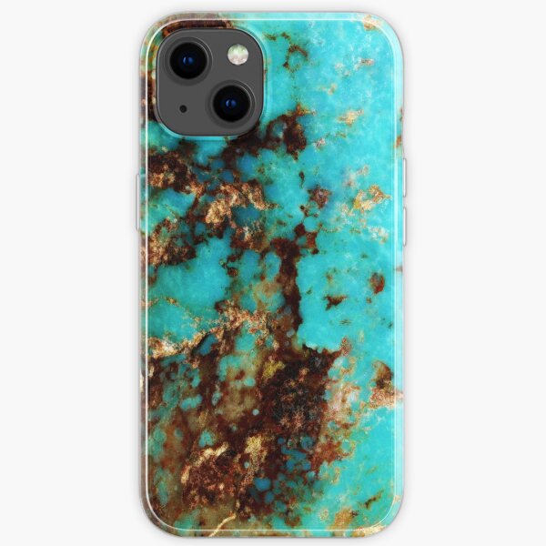 Turquoise I iPhone Soft Case