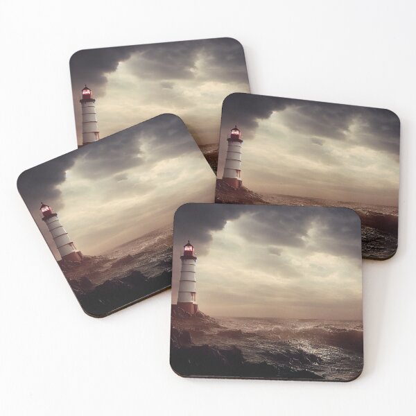 Item preview, Lighthouse after the storm designed and sold by datagod.
