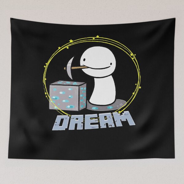Item preview, Dream SMP mining with logo designed and sold by GretelAndHansel.