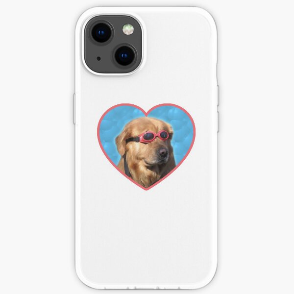 Doggo Stickers: Swimmer Dog iPhone Soft Case