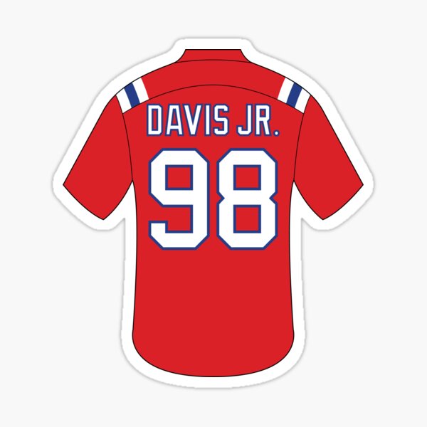 Carl Davis Jr jersey with number 98 Poster for Sale by Justtrendytees