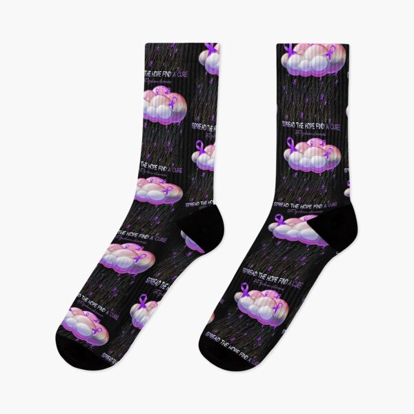 Item preview, Support Rett Syndrome Survivor RETT SYNDROME AWARENESS Purple Ribbon Spread the hope designed and sold by TerrellOneal.