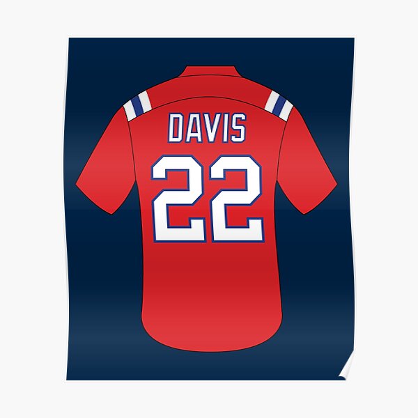 Cody Davis jersey with number 22 Poster for Sale by Justtrendytees