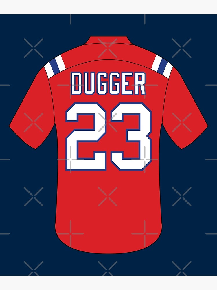 Kyle Dugger jersey with number 23 Poster for Sale by