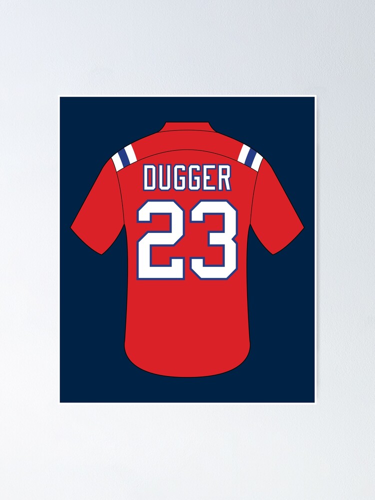 Kyle Dugger jersey with number 23' Poster for Sale by