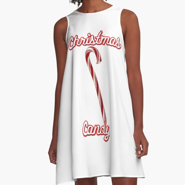 Christmas Candy A-Line Dress