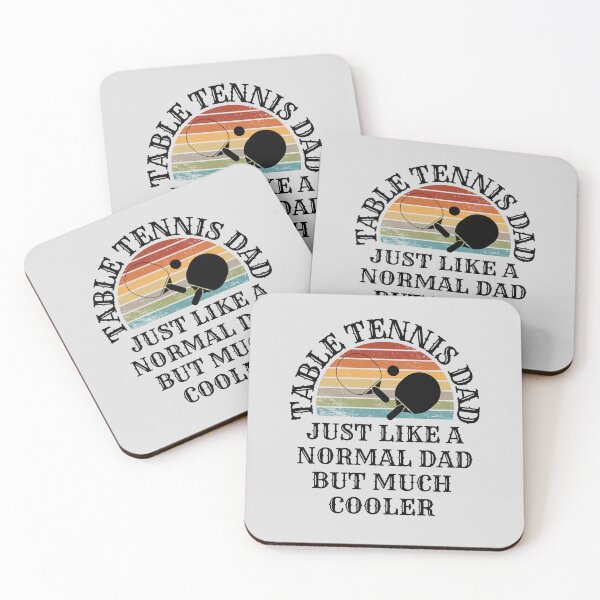 Item preview, Funny Ping Pong Dad | Table Tennis Saying Quote Jokes | Vintage Sunset Fathers Day Christmas Birthday Gift for Dad Daddy Father designed and sold by JooArtPrints  ★★★★★.