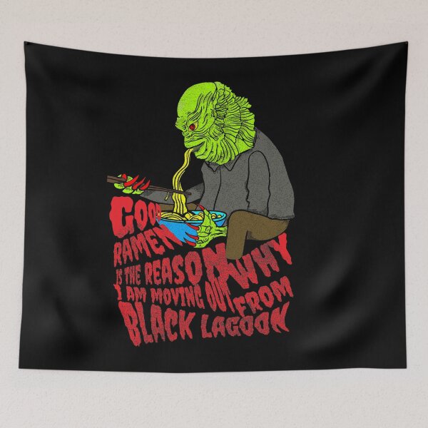 Item preview, creatures eating ramen designed and sold by Brotherconk.