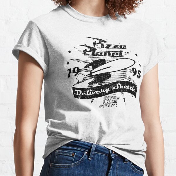 Vanilla Underground Toy Story Alien The Claw Pizza Plant Pocket Front Ladies  T-Shirt (XL) Black : : Clothing, Shoes & Accessories