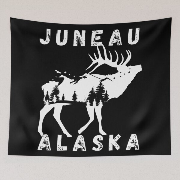 Item preview, Retro Juneau Alaska Apparel Souvenir designed and sold by HelgaSchwarz.