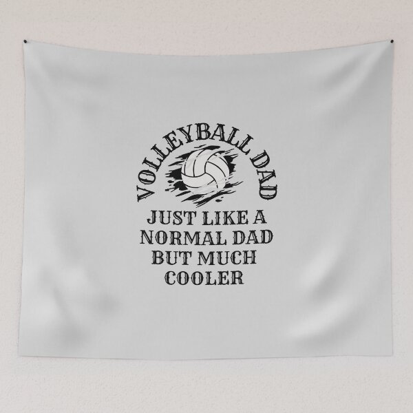 Item preview, Funny Volleyball Dad Quotes Jokes | Vintage Volleyball Fathers Day Christmas Birthday Gift for Dad Daddy Father designed and sold by JooArtPrints  ★★★★★.