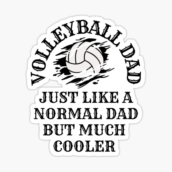 "Funny Volleyball Dad Quotes Jokes Vintage Volleyball Fathers Day