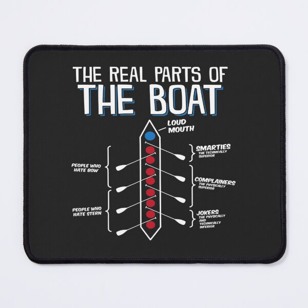 Item preview, The Real Parts Ofhe Boat - Funny Rowing designed and sold by chucongminh01.