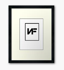 NF American Rapper Logo Framed Print