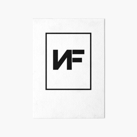 NF Real logo' Sticker | Spreadshirt