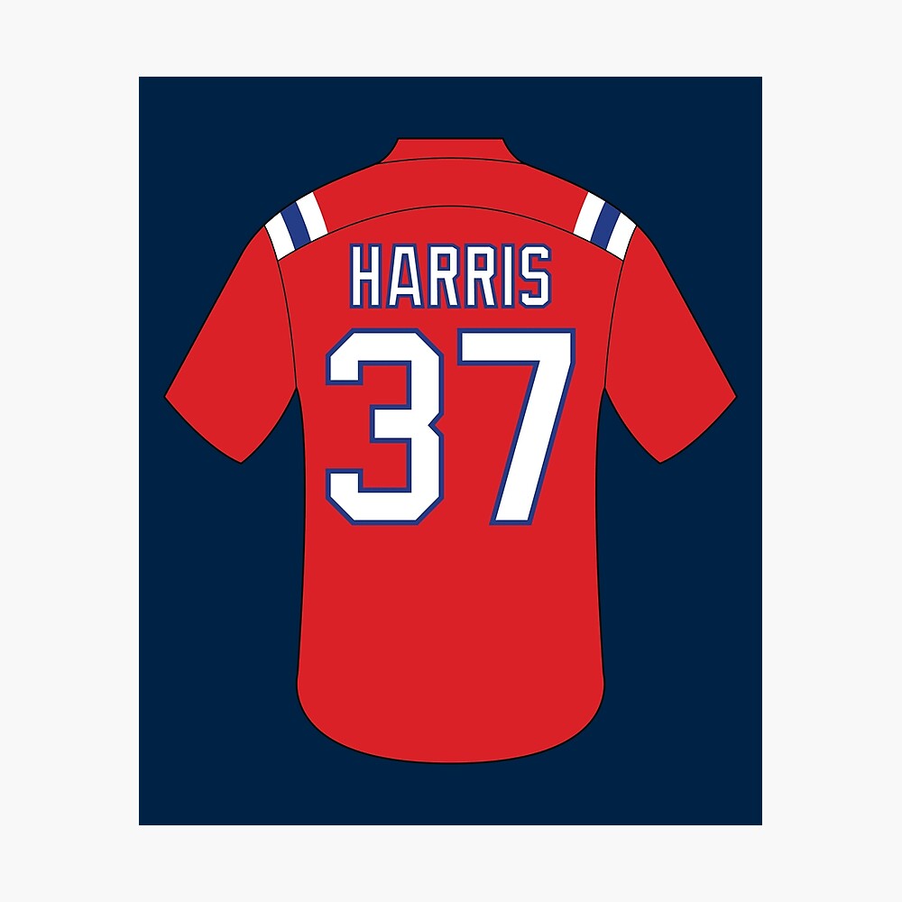 Damien Harris Football Paper Poster Patriots 2 - Damien Harris