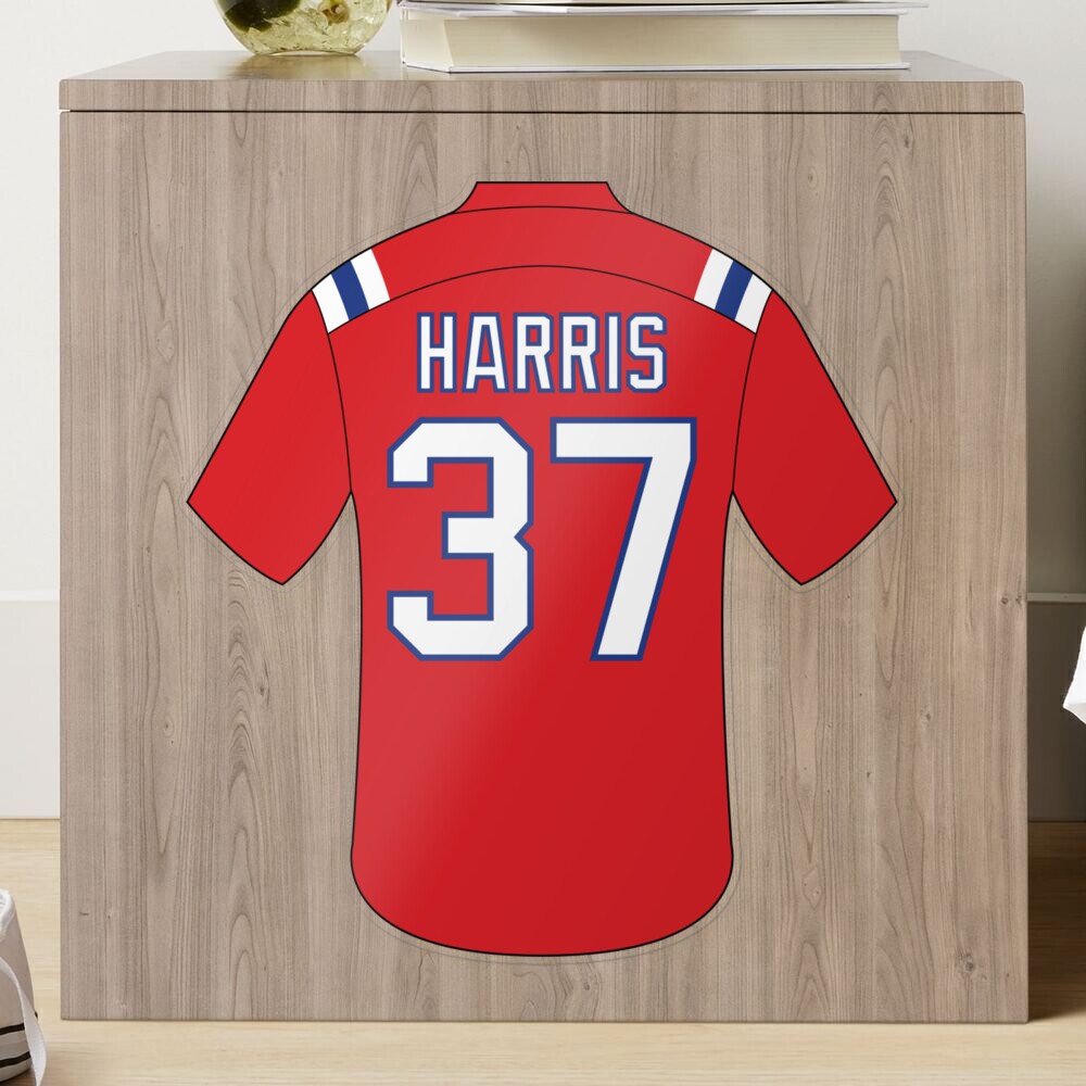 Damien Harris jersey with number 37' Sticker for Sale by