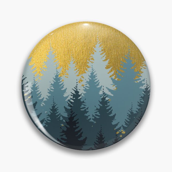 Item preview, Forest Trees Golden Landscape  designed and sold by idovedesign.