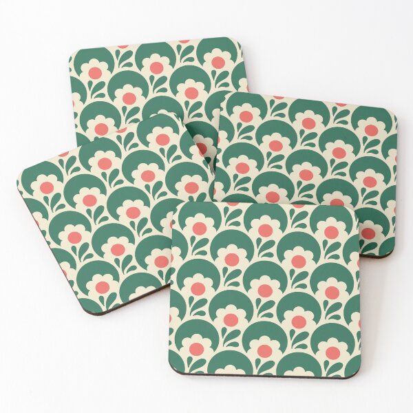 Item preview, 2106 - daisies and green balls designed and sold by RouCouCou.