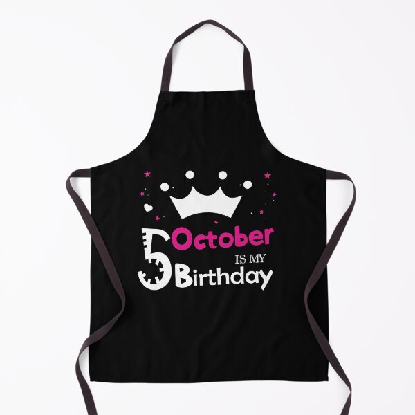 Item preview, 5 october is my birthday designed and sold by Thealstars ⭐⭐⭐⭐⭐.