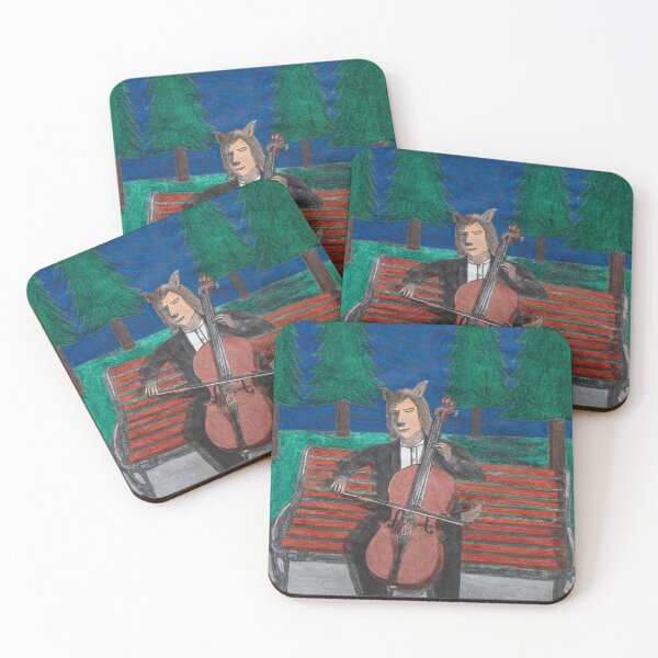 Item preview, Werewolf Cellist designed and sold by Caseymakesart.