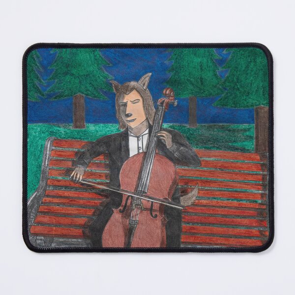 Item preview, Werewolf Cellist designed and sold by Caseymakesart.