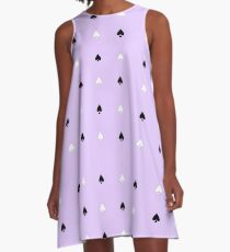 Coole Spaten-Muster A-Linien Kleid