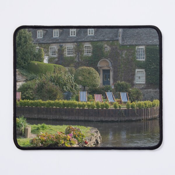 Item preview, Swan Hotel in Cotswolds village Bibury designed and sold by cdkphotos.
