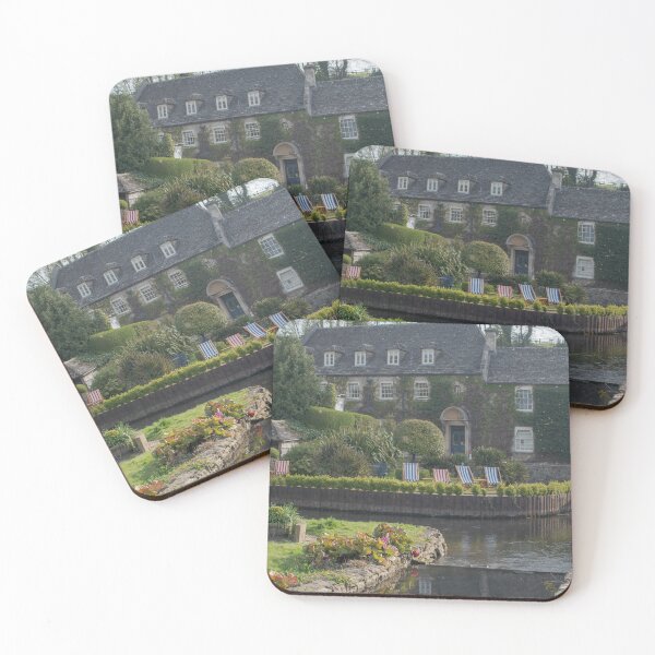 Item preview, Swan Hotel in Cotswolds village Bibury designed and sold by cdkphotos.