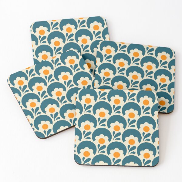 Item preview, 2107 - daisies and blue balls designed and sold by RouCouCou.