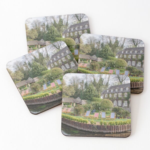 Item preview, Swan Hotel in Cotswolds village Bibury designed and sold by cdkphotos.