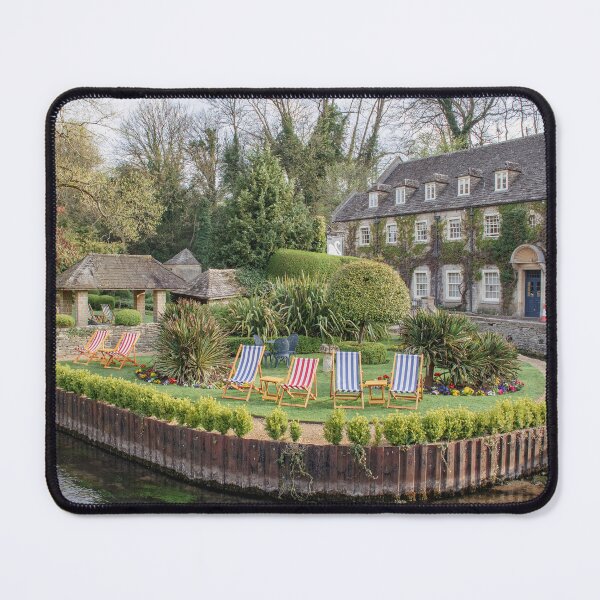 Item preview, Swan Hotel in Cotswolds village Bibury designed and sold by cdkphotos.