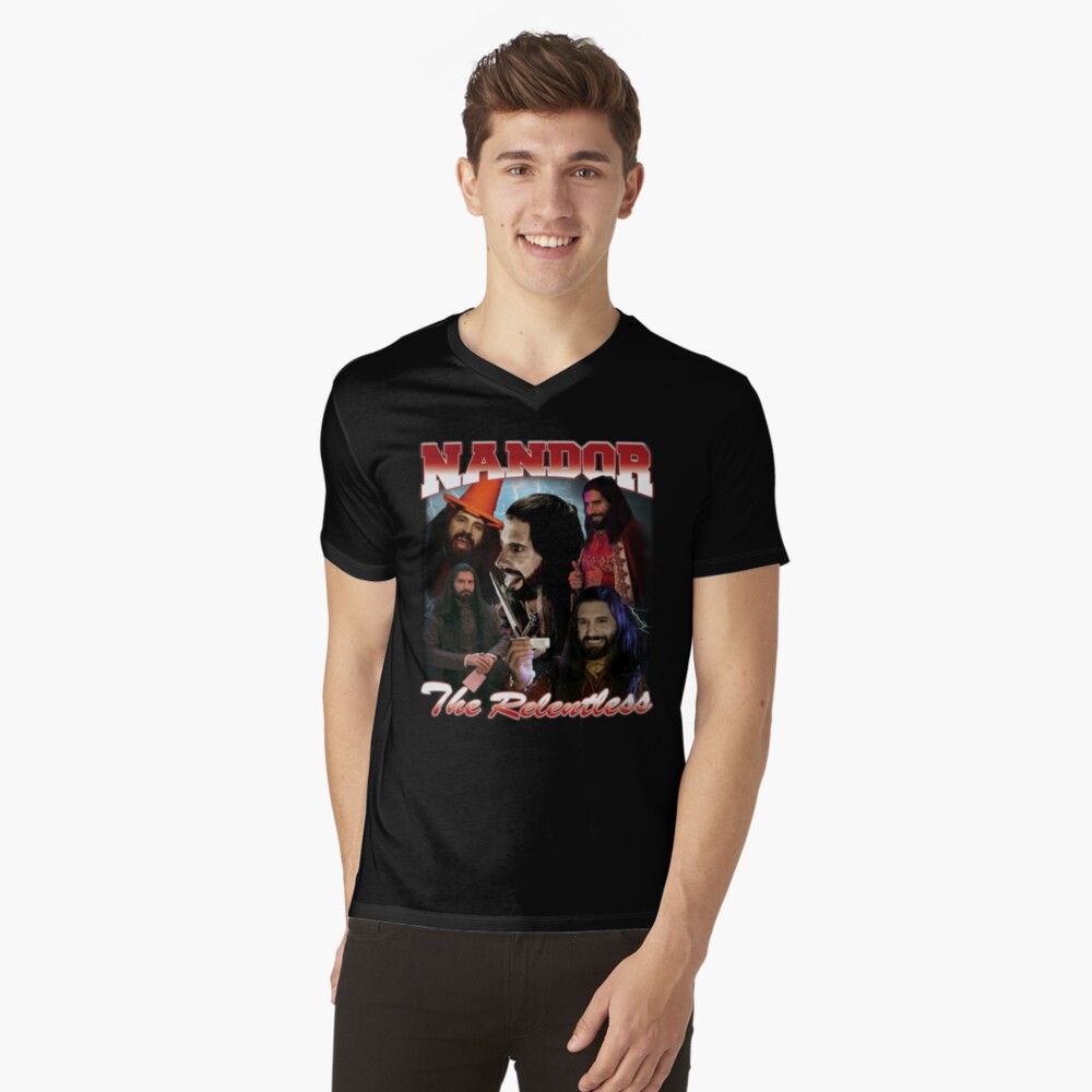 Aperçu de l'œuvre T-shirt col V créée et vendue par muschimuschi.